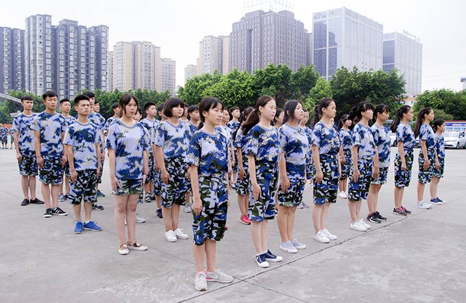 我院2016秋季軍訓大片已拉開序幕!