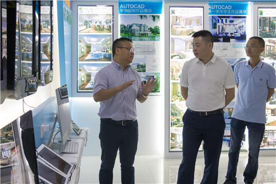 區人力資源和社會保障局、就業局領導蒞臨我院視察