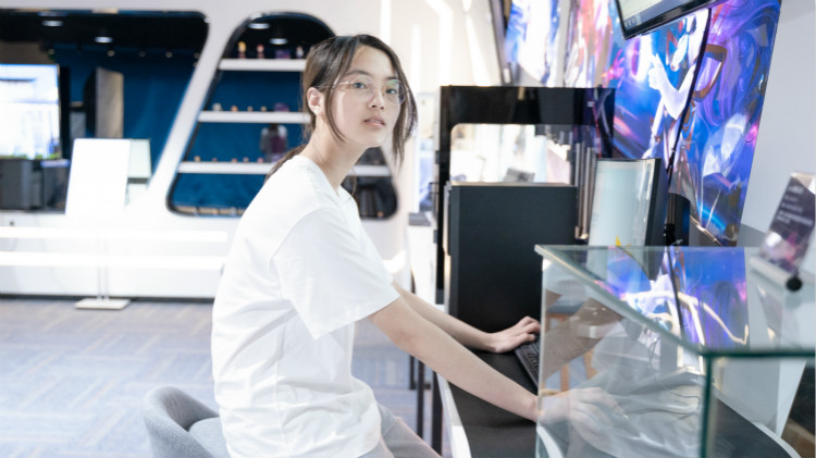 樊思彤:希望畢業后可以找到自己心儀的工作!